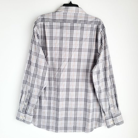 Lauren Ralph Lauren Slim Fit Performance Stretch Button Up Shirt XL 17.5 Check - Picture 4 of 4